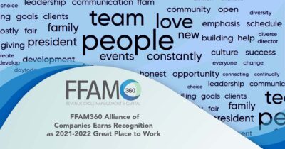 FFAM360 Alliance of Companies Earns Recognition as a 2021-2022 Great Place to Work
